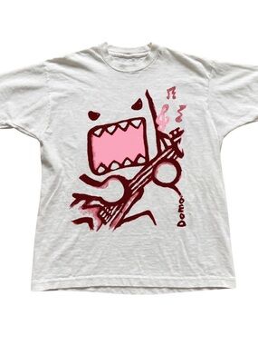 Gildan White Graphic Music Monster Tee